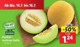 Lidl ZUCKERMELONE GALIA Angebot