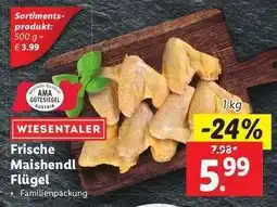 Lidl WIESENTALER Frische Maishendl Flügel Angebot