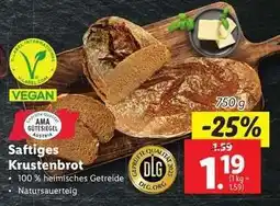 Lidl Saftiges Krustenbrot Angebot