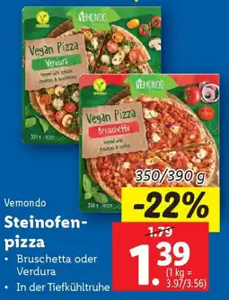 Lidl Vemondo Steinofenpizza Angebot