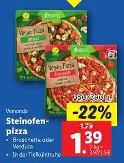 Lidl Vemondo Steinofenpizza Angebot