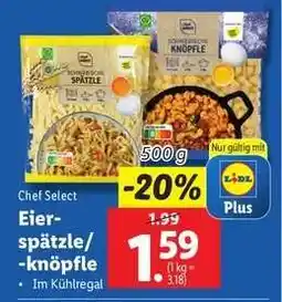 Lidl Eier-spätzle/-knöpfle Angebot