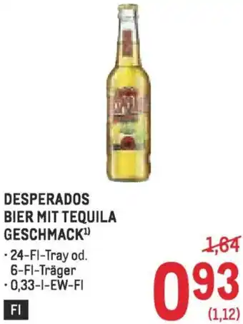 Metro Desperados bier mit tequila geschmack Angebot
