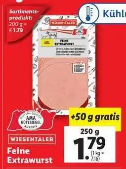 Lidl Feine Extrawurst Angebot