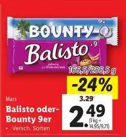 Lidl Balisto oder Bounty 9er Angebot