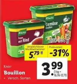 Lidl Knorr Bouillon Angebot