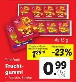 Lidl Tutti Frutti Angebot