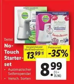 Lidl Dettol No-Touch Starter-set Angebot