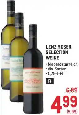 Metro Lenz moser selection weine Angebot