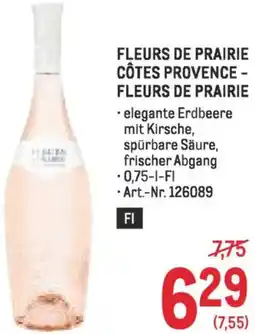 Metro Fleurs de prairie côtes provence - fleurs de prairie Angebot