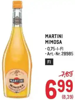 Metro Martini mimosa Angebot