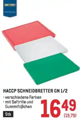 Metro Haccp schneidbretter gn Angebot