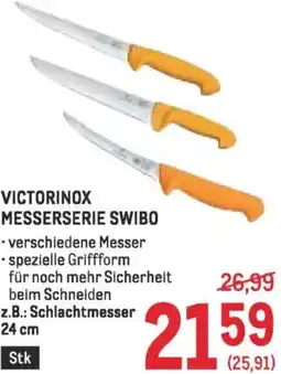 Metro Victorinox messerserie swibo Angebot