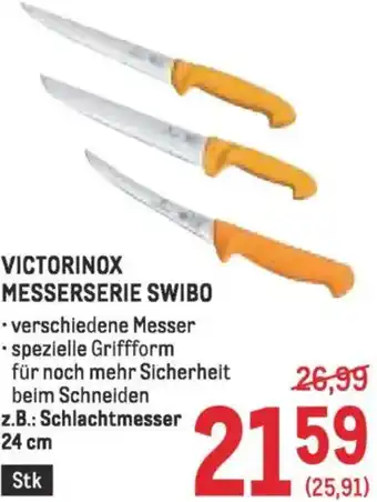 Metro Victorinox messerserie swibo Angebot