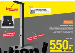 Maximarkt Steinbach Solardusche Deluxe Angebot