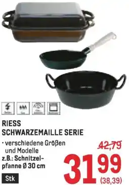 Metro Riess schwarzemaille serie Angebot