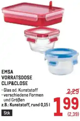 Metro Emsa vorratsdose clip&close Angebot