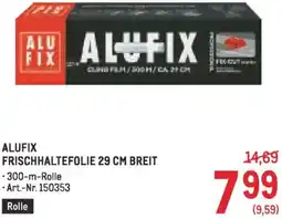 Metro Alufix frischhaltefolie Angebot