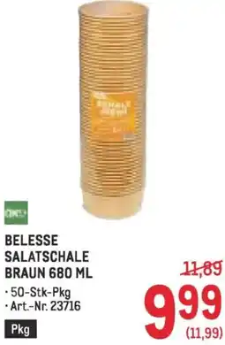 Metro Belesse salatschale braun Angebot