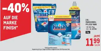 Metro Maschinen pflege tabs Angebot