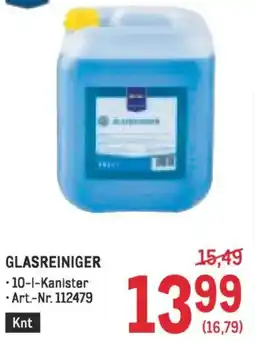 Metro GLASREINIGER Angebot