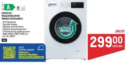 Metro Samsung waschmaschine ww80fg3m05aweg Angebot