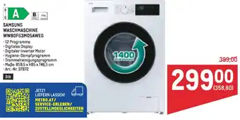 Metro Samsung waschmaschine ww80fg3m05aweg Angebot