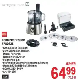 Metro Food processor fp8022s Angebot