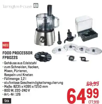 Metro Food processor fp8022s Angebot