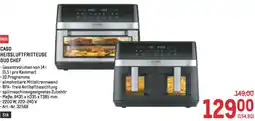 Metro Caso heissluftfritteuse duo chef Angebot