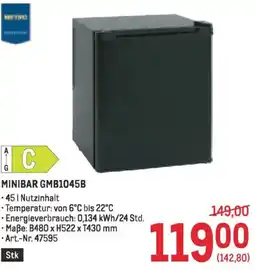 Metro Minibar gmb1045b Angebot