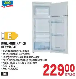 Metro Kühlkombination dfzw1404e Angebot