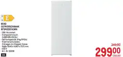 Metro Beko gefrierschrank rfsm200t41wn Angebot