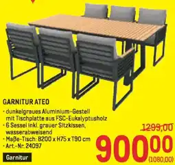 Metro Garnitur ateo Angebot