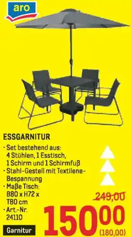 Metro Essgarnitur Angebot