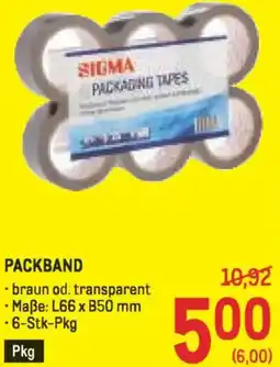 Metro Packband Angebot