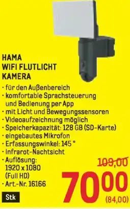 Metro Hama wifi flutlicht kamera Angebot