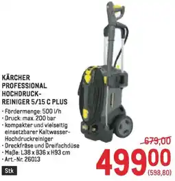 Metro Kärcher professional hochdruck- reiniger 5/15 c plus Angebot