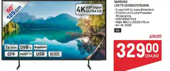 Metro Samsung led tv ue50du7170uxxn Angebot