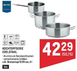 Metro Kochtopfserie edelstahl Angebot