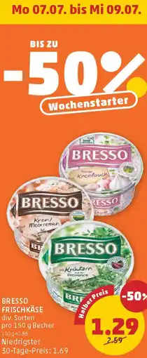PENNY Bresso frischkäse Angebot