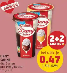 PENNY Dany Sahne Angebot