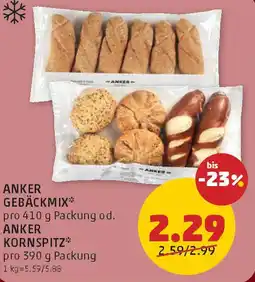PENNY Anker gebäckmix od. anker kornspitz Angebot