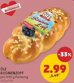 PENNY Ölz rosinenzopf Angebot