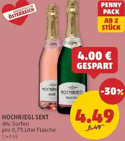 PENNY Hochriegl sekt Angebot