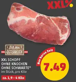 PENNY Xxl schopf ohne knochen ohne schwarte Angebot