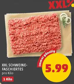PENNY Xxl schweine- faschiertes Angebot