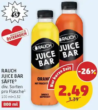 PENNY Rauch juice bar säfte Angebot