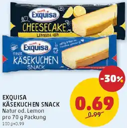 PENNY Exquisa käsekuchen snack Angebot