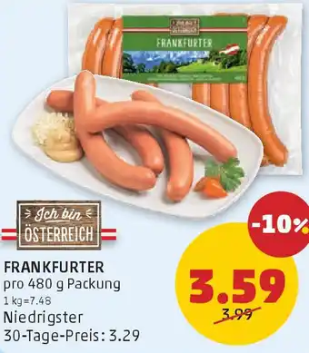 PENNY Frankfurter Angebot